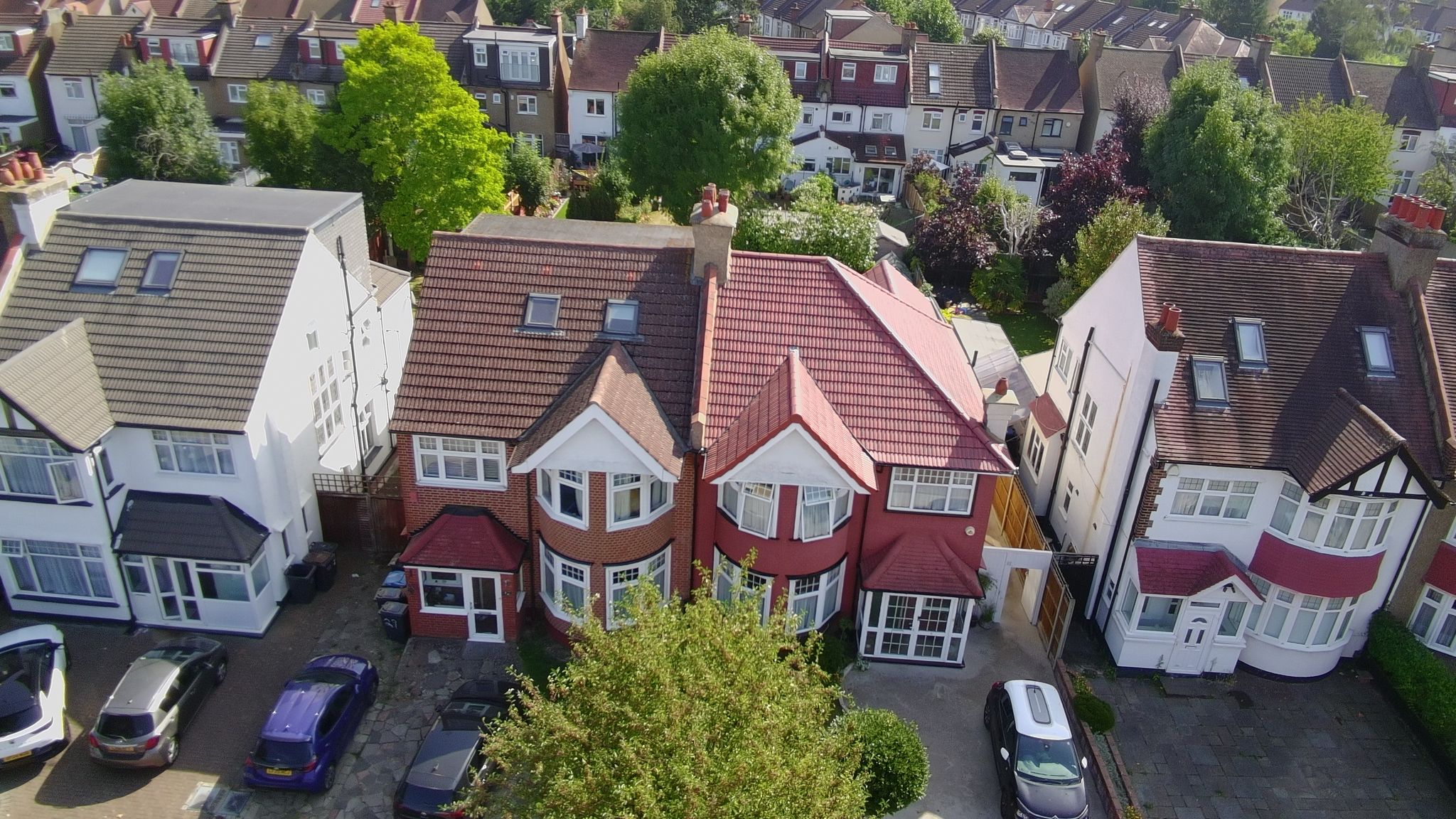 Finished roof replacement – front of property Finished roof replacement - front of property